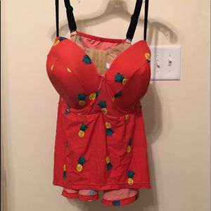 Lane Bryant Swim Suit Top Sz 46 DDD NWT